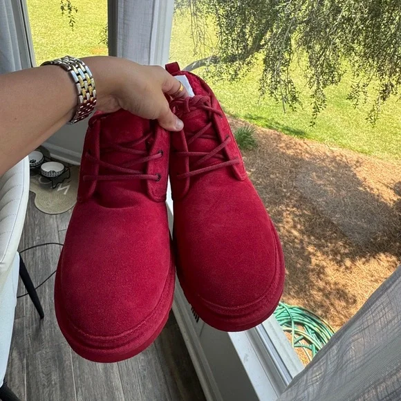 BRAND NEW UGG Neumel Boot 'Samba Red' 14 - Picture 3 of 6